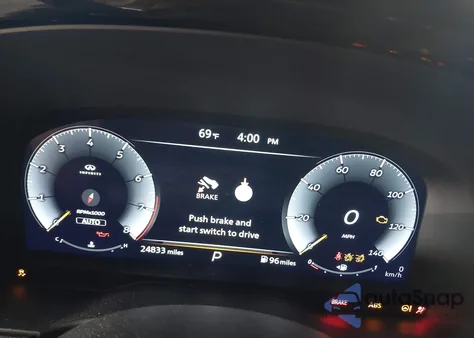 2024 Infiniti Qx60 Autograph Awd из США, поврежденный, VIN 5N1DL1HU7RC332000